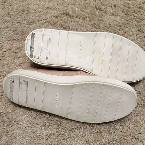 Vince Women's Blush Pink Slip-On Sneakers - Picture 2 of 3